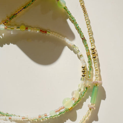Verdelle Multi-Strand Necklace & Bracelet