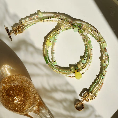 Verdelle Multi-Strand Necklace & Bracelet